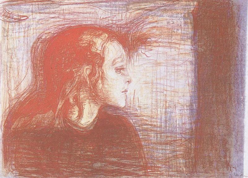 Edvard Munch Sick china oil painting image